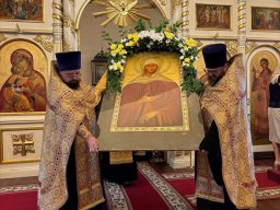 Икона святой блаженной Ксении Петербургской 